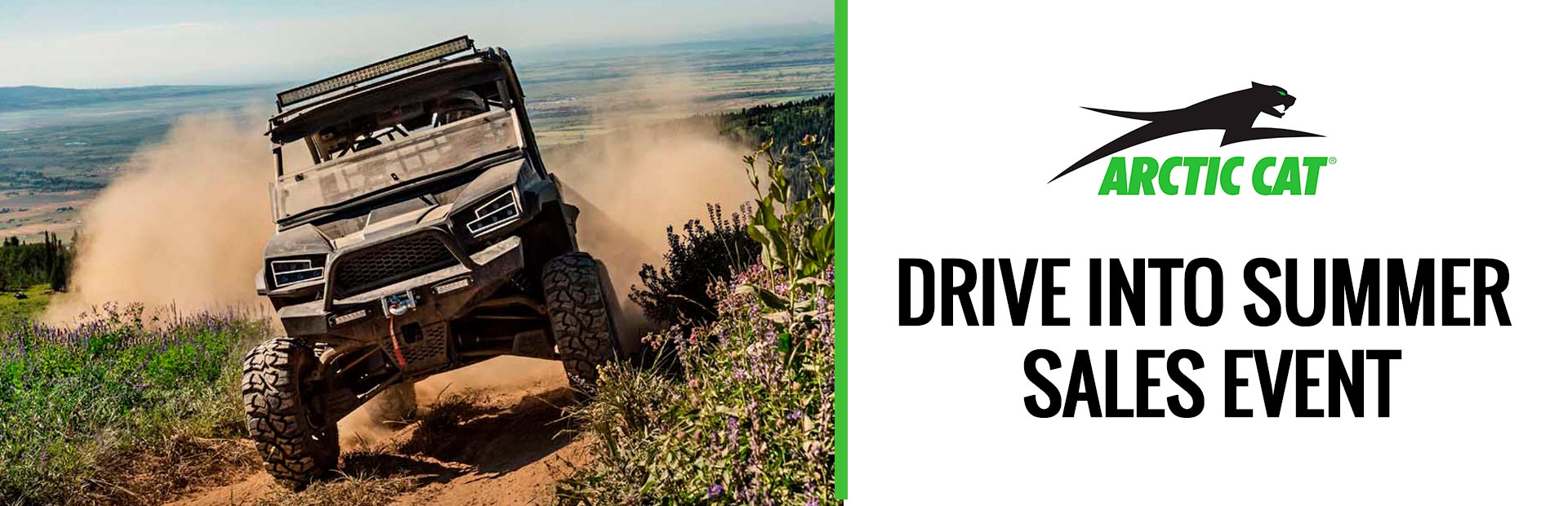 Arctic Cat: DRIVE INTO SUMMER SALES EVENT